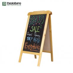 Bảng Menu Hai Mặt Đứng JAJA