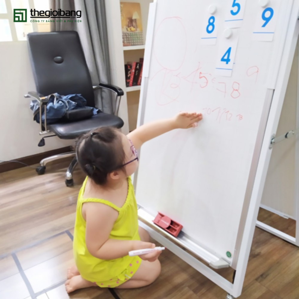 5-3 BẢNG FLIPCHART EDUFLEX 2 MẶT DẠY HỌC CHO BÉ