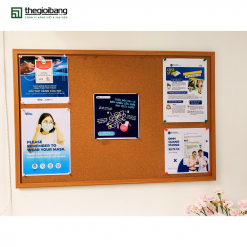 Bảng Ghim Lie Easyboard Khung Gỗ