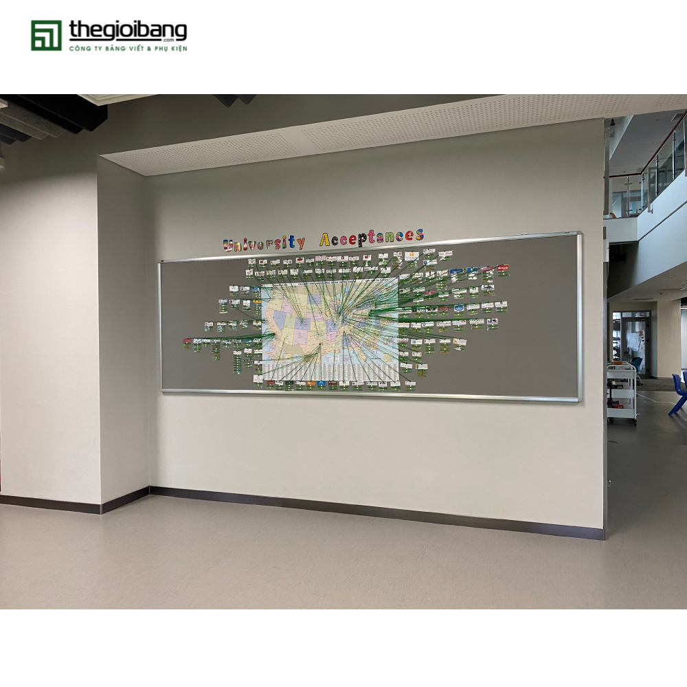 Bảng Ghim Khung Nhôm - Bảng Ghim Nỉ - Bảng Ghim Lie