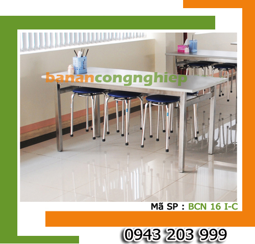 Bàn ăn công nghiệp BCN-I-C-16