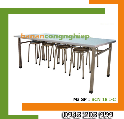 Bàn ăn công nghiệp BCN-I-C-18