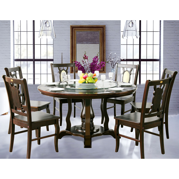 Bàn ăn gỗ tự nhiên Hòa Phát TB21V