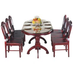 Bàn ăn gỗ tự nhiên TB10