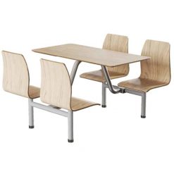 Bộ bàn ăn công nghiệp BGU006_401