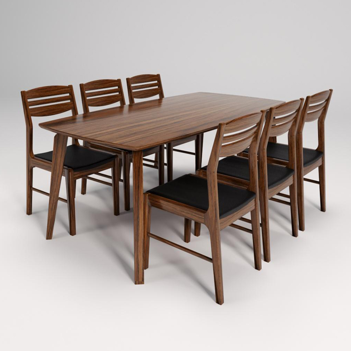 Bộ Bàn Ghế Ăn Gia Đình BA505A-GA505