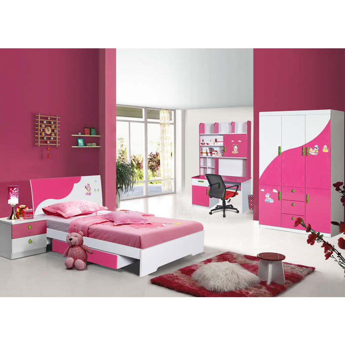 Bộ giường ngủ cho bé gái GNE02