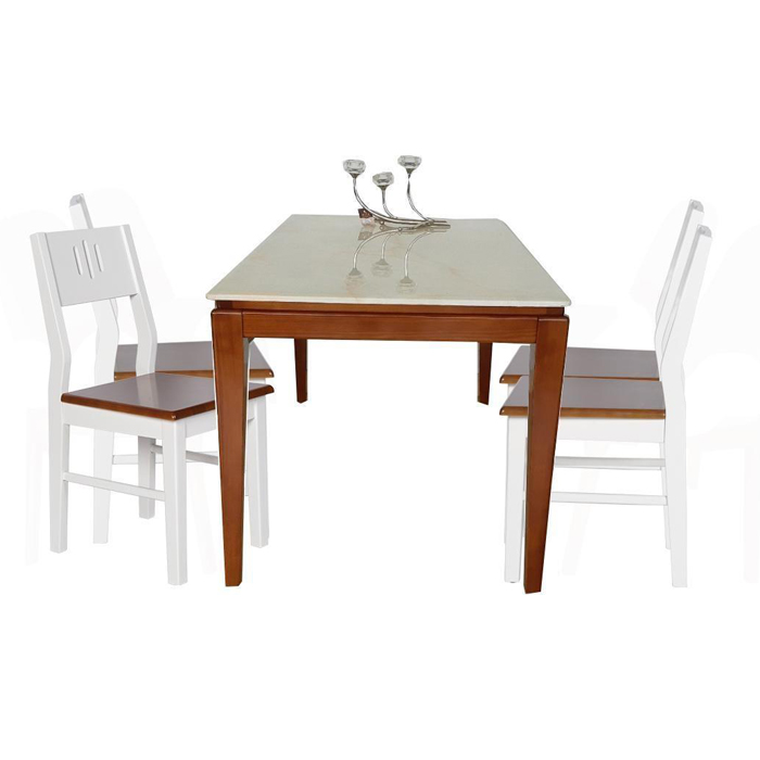 Bộ Bàn Ghế Ăn Gia Đình HGB78B-HGG67 Bộ Bàn Ghế Ăn Gia Đình HGB78B-HGG67