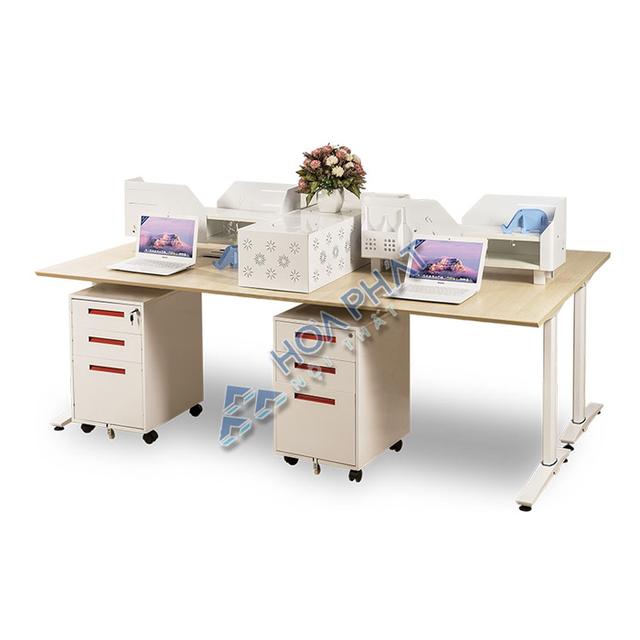 Module Bàn làm việc 4 chỗ Hòa Phát UNMD01CS3