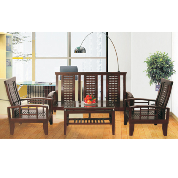 Bộ Sofa gia đình gỗ tự nhiên SF70