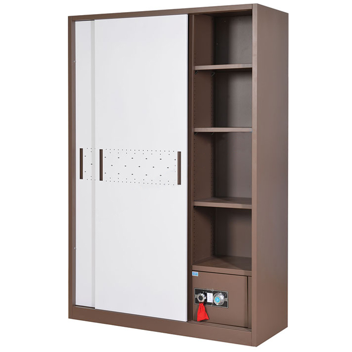 Tủ sắt đựng quần áo TU19B2C2