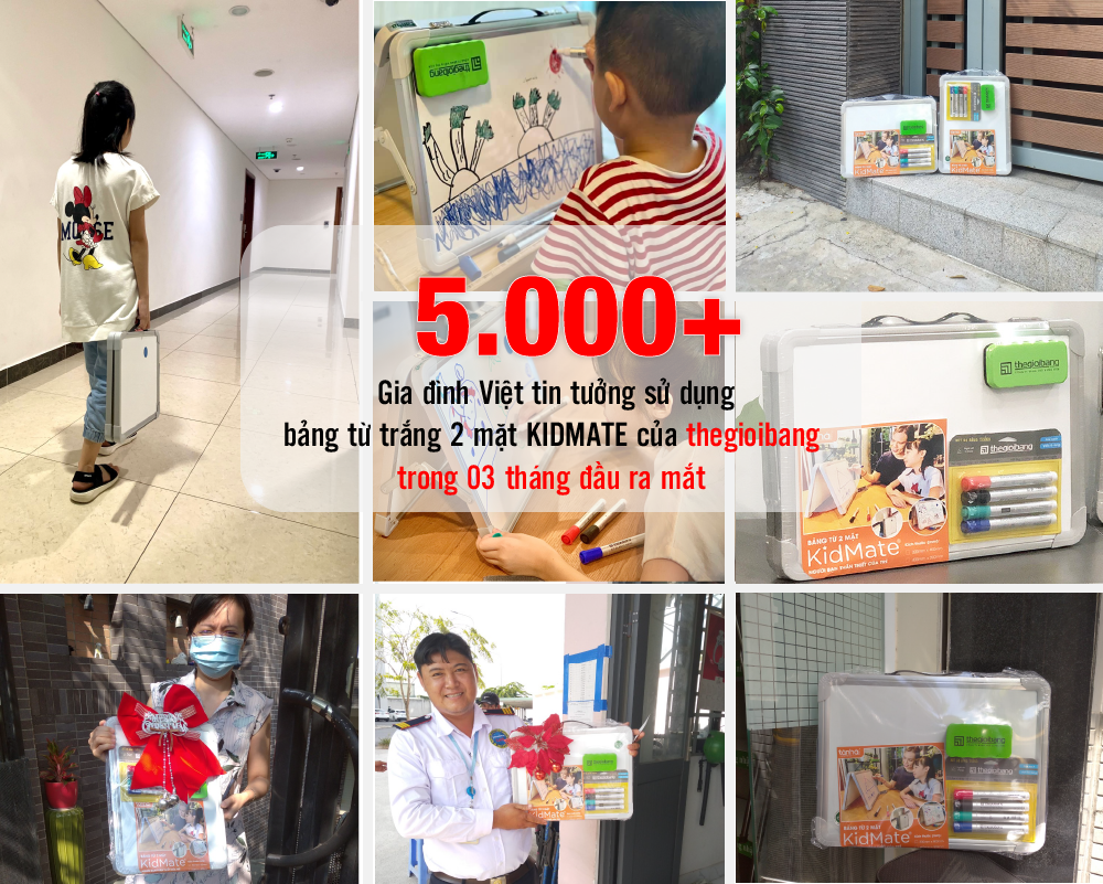Hơn 5000 gia đình Việt dử dụng KIDMATE