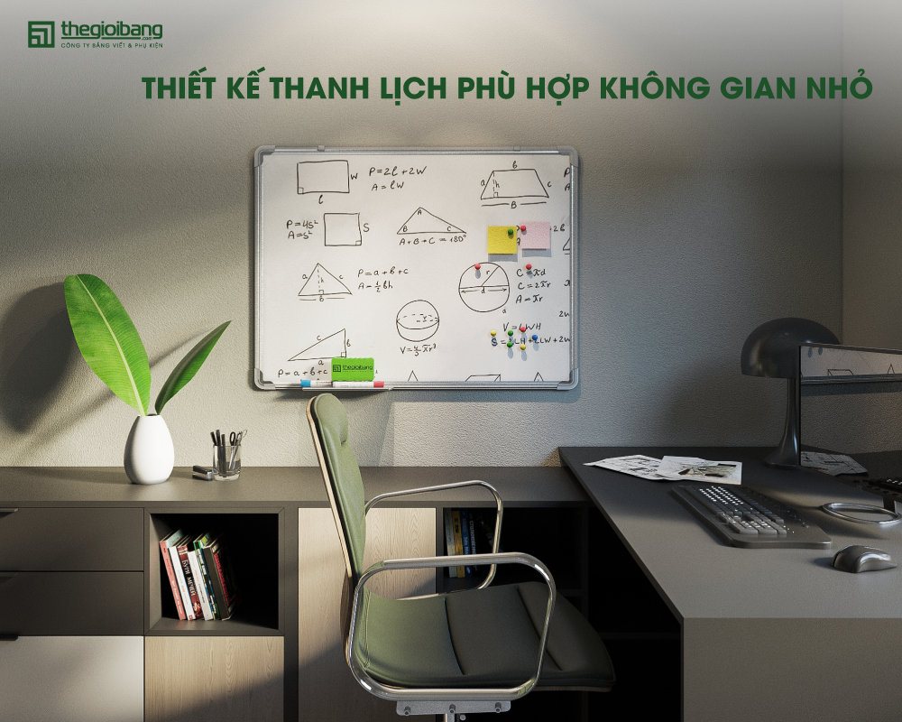 Bảng từ trắng Easyboard- Thiết kế thanh lịch