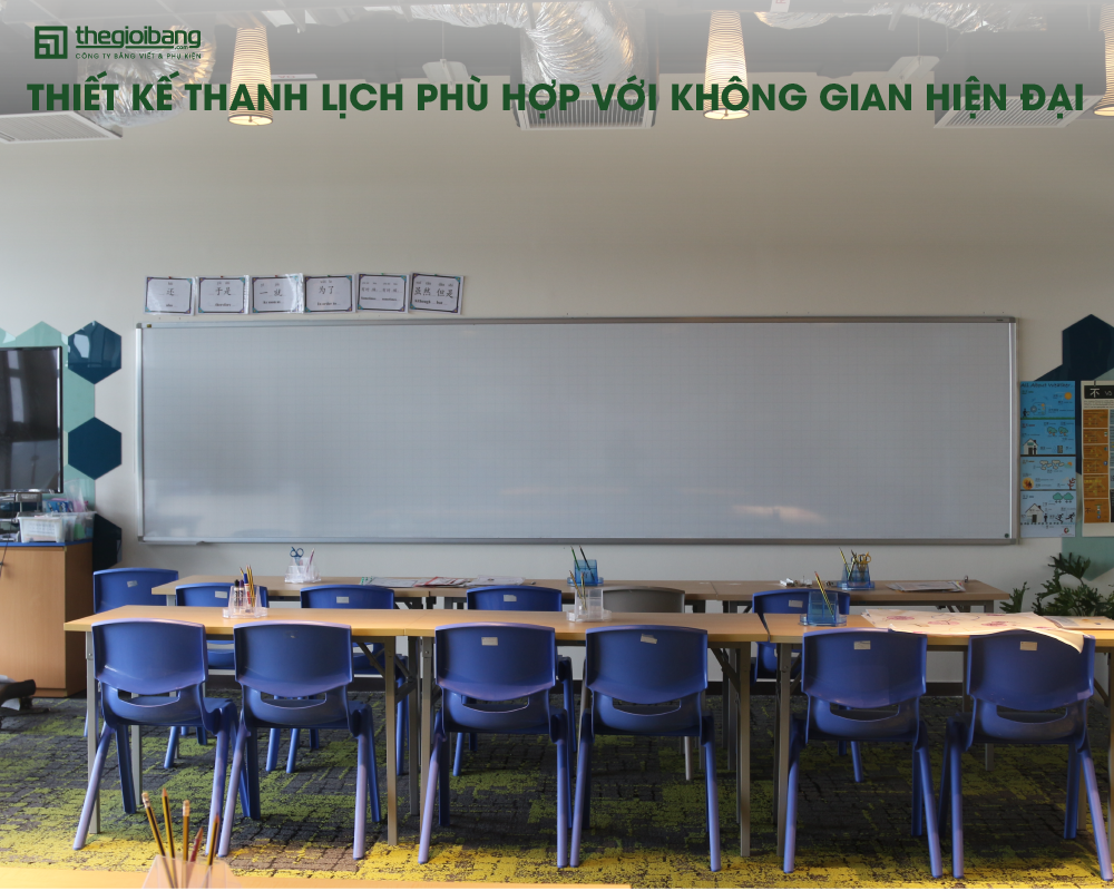 Ưu điểm bảng từ trắng Hàn Quốc - Thiết kế thanh lịch