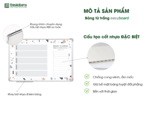 Mô tả sản phẩm Weekly Planner