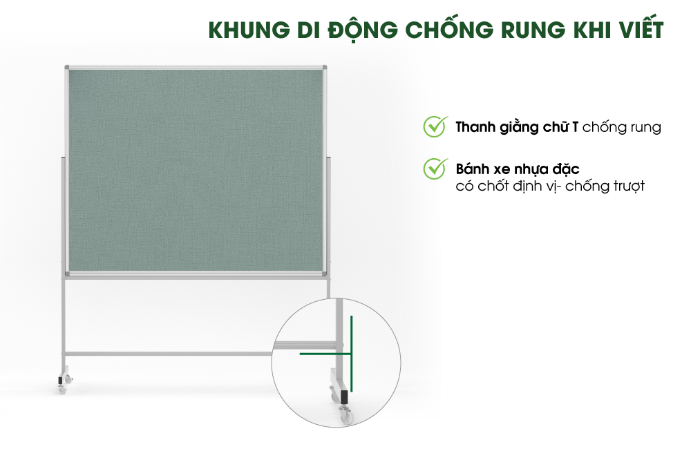 Khung Bảng Di Động Chống Rung