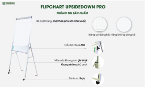 Mô tả sản phẩm Flipchart Upsidedown Pro