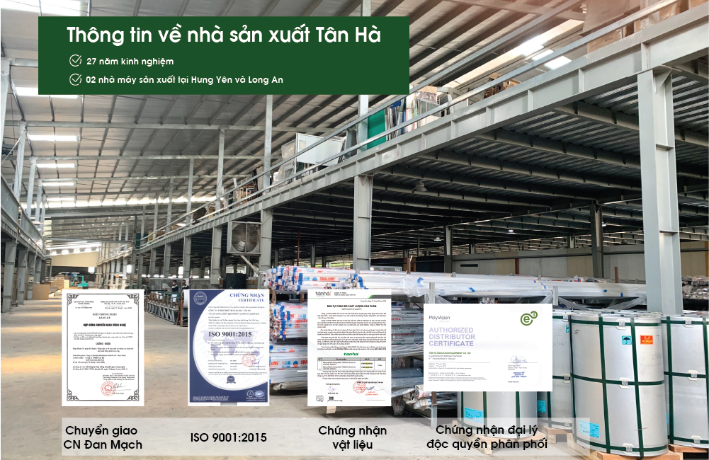 Thông Tin Nhà Máy Sản xuất